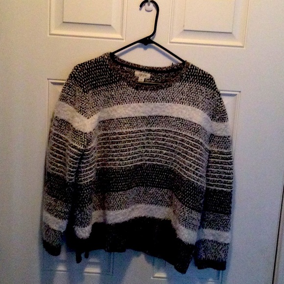 Style and company sweater. Black and white. Size XL. Like new. - Picture 1 of 1